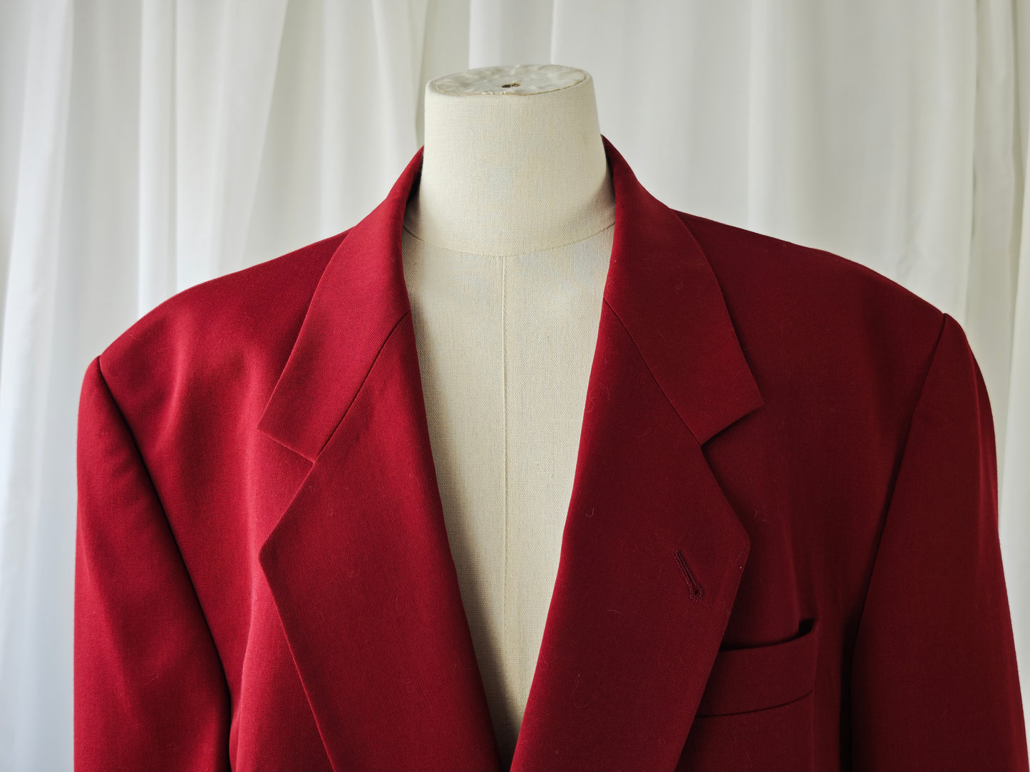 Burgundy blazer - L-XL