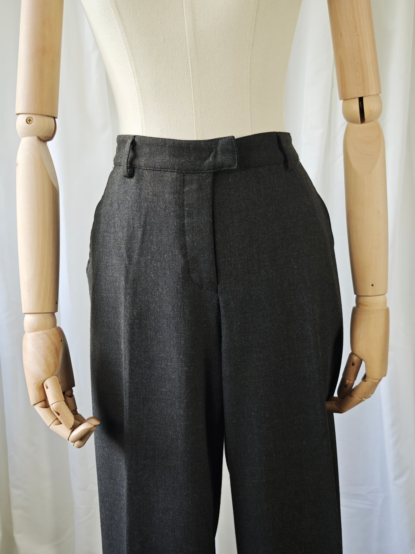 Armani wide leg trousers - XL