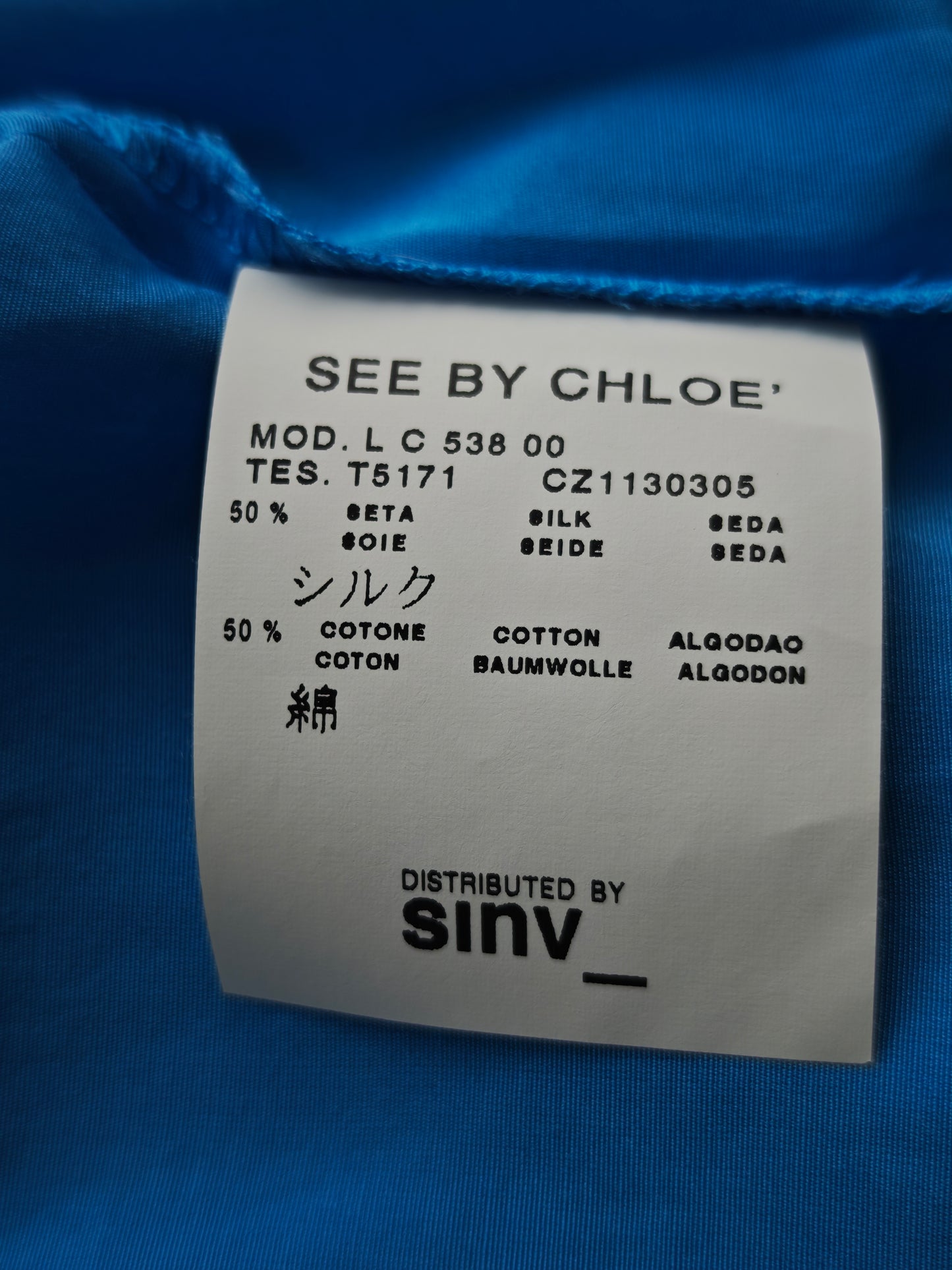 Chloe silk blouse