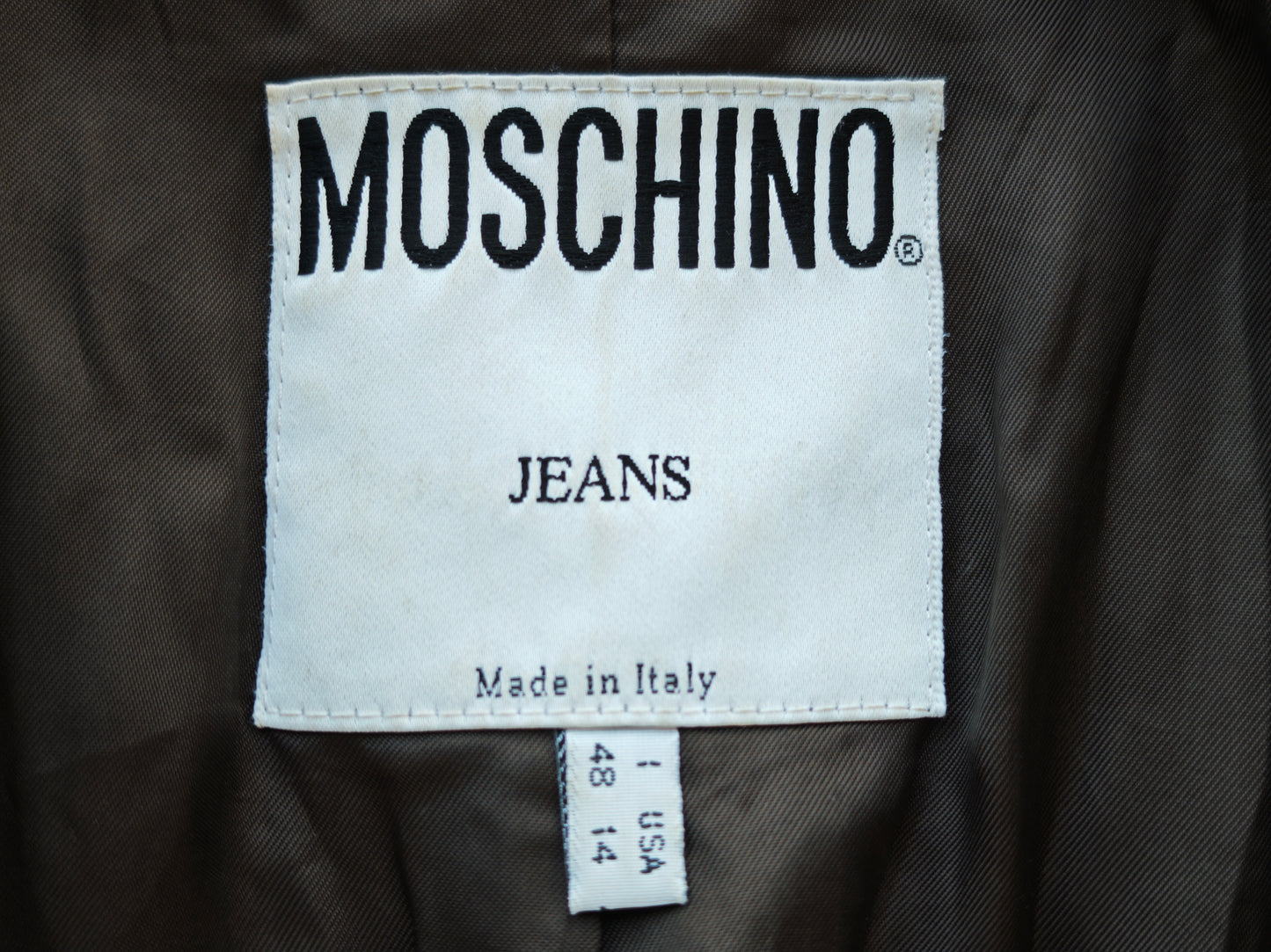 Moschino blazer