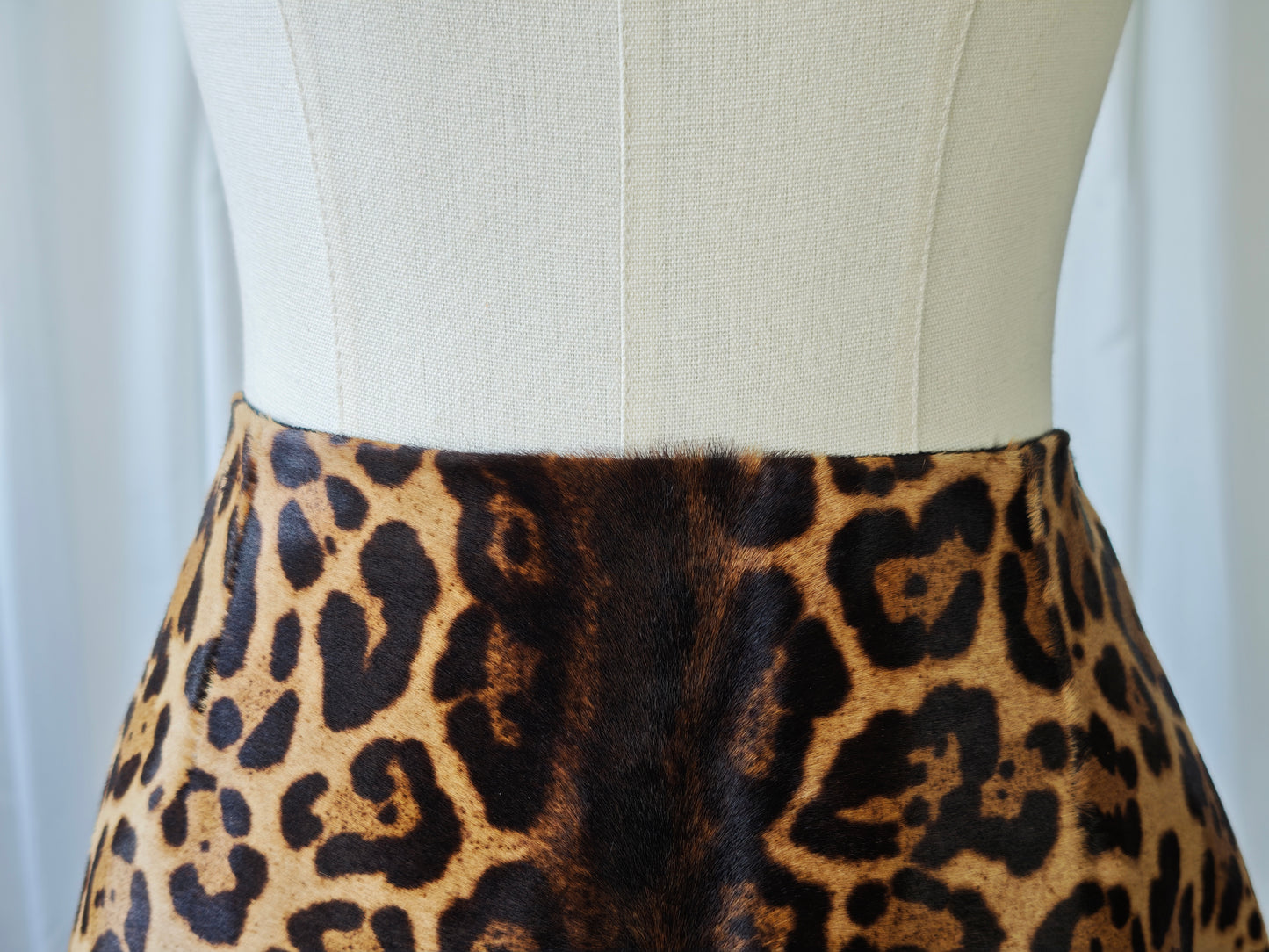 Michael Kors pony hair skirt