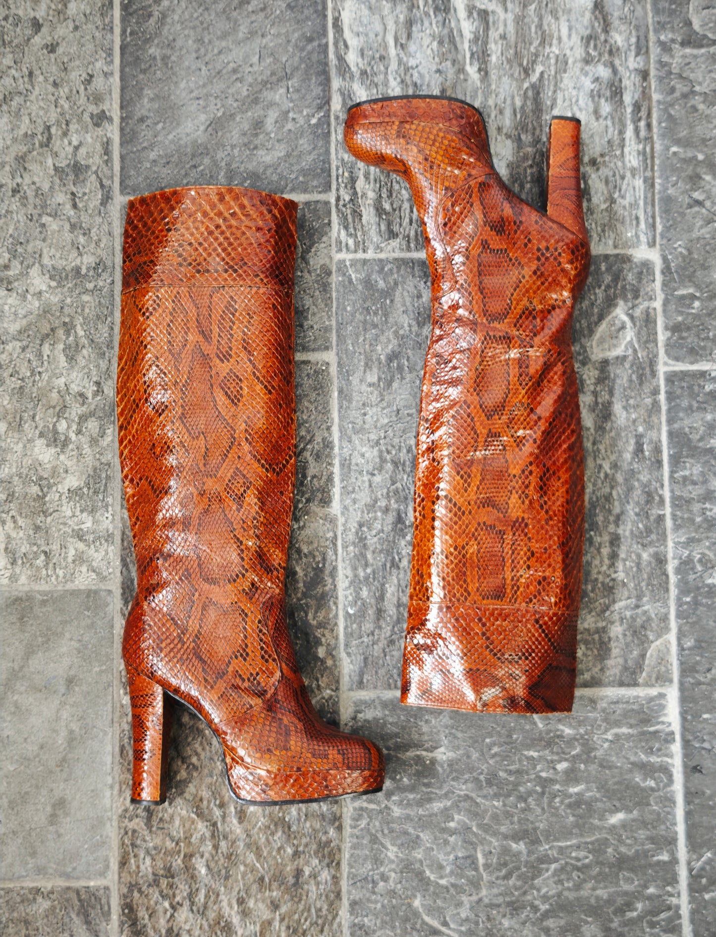 1970s python disco boots - 39