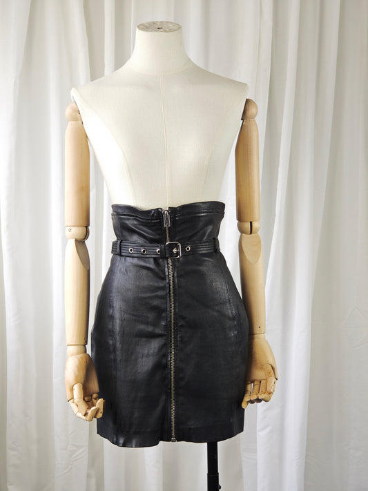 Iro leather skirt - S
