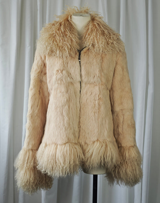 Mongolian fur jacket