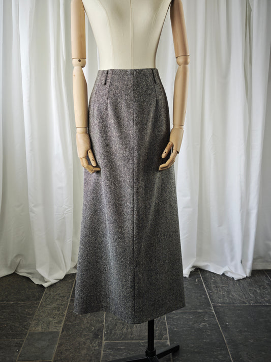 Wool/silk skirt - M