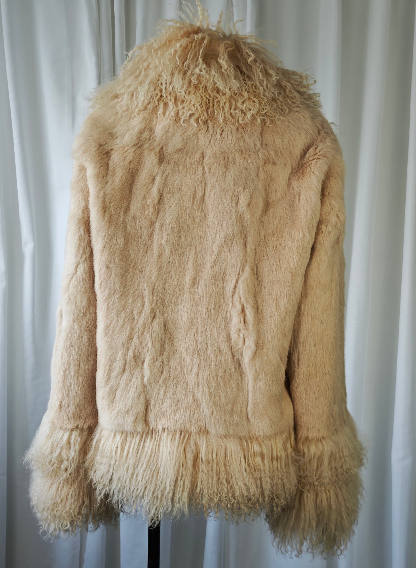 Mongolian fur jacket