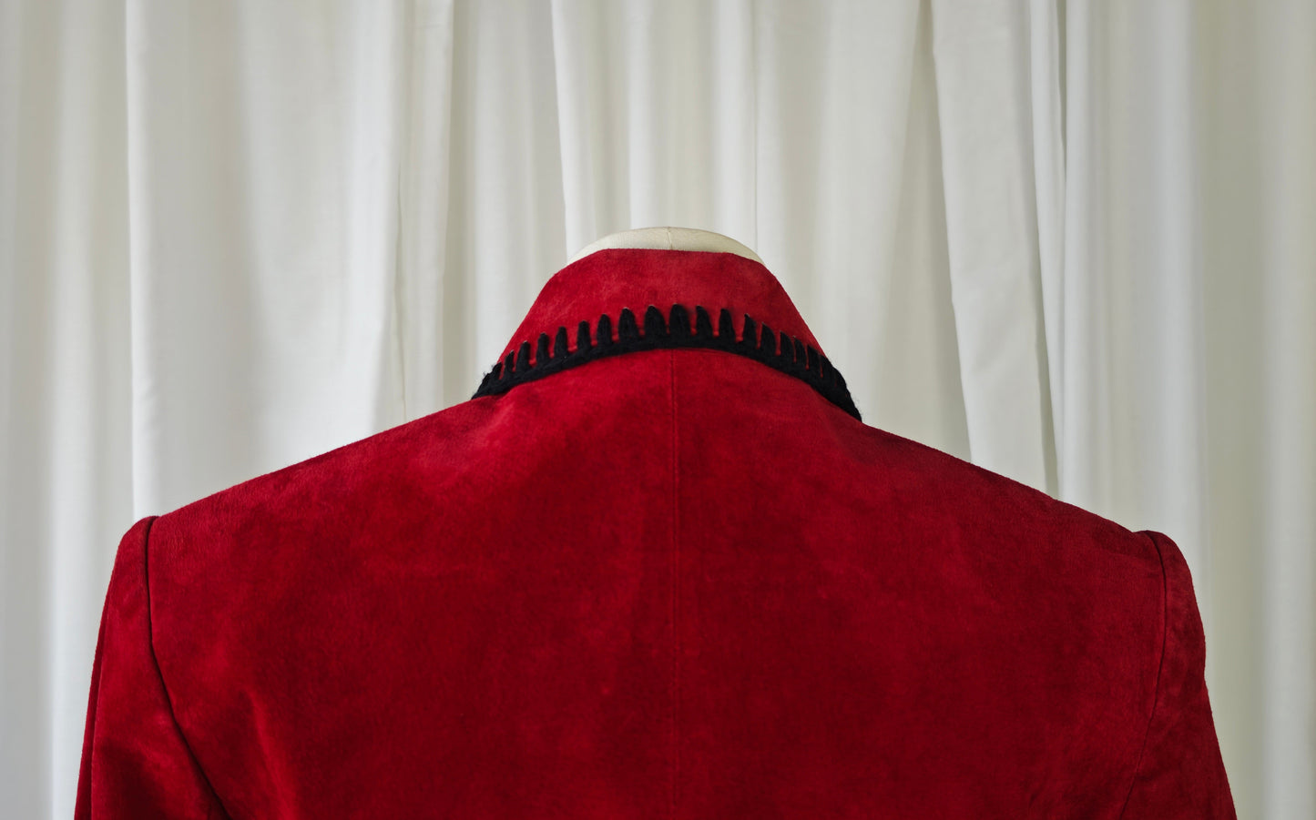 Suède Mandarin jacket