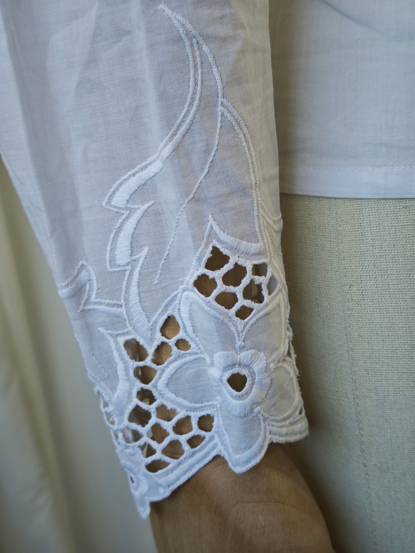 1970's Victorian inspired blouse
