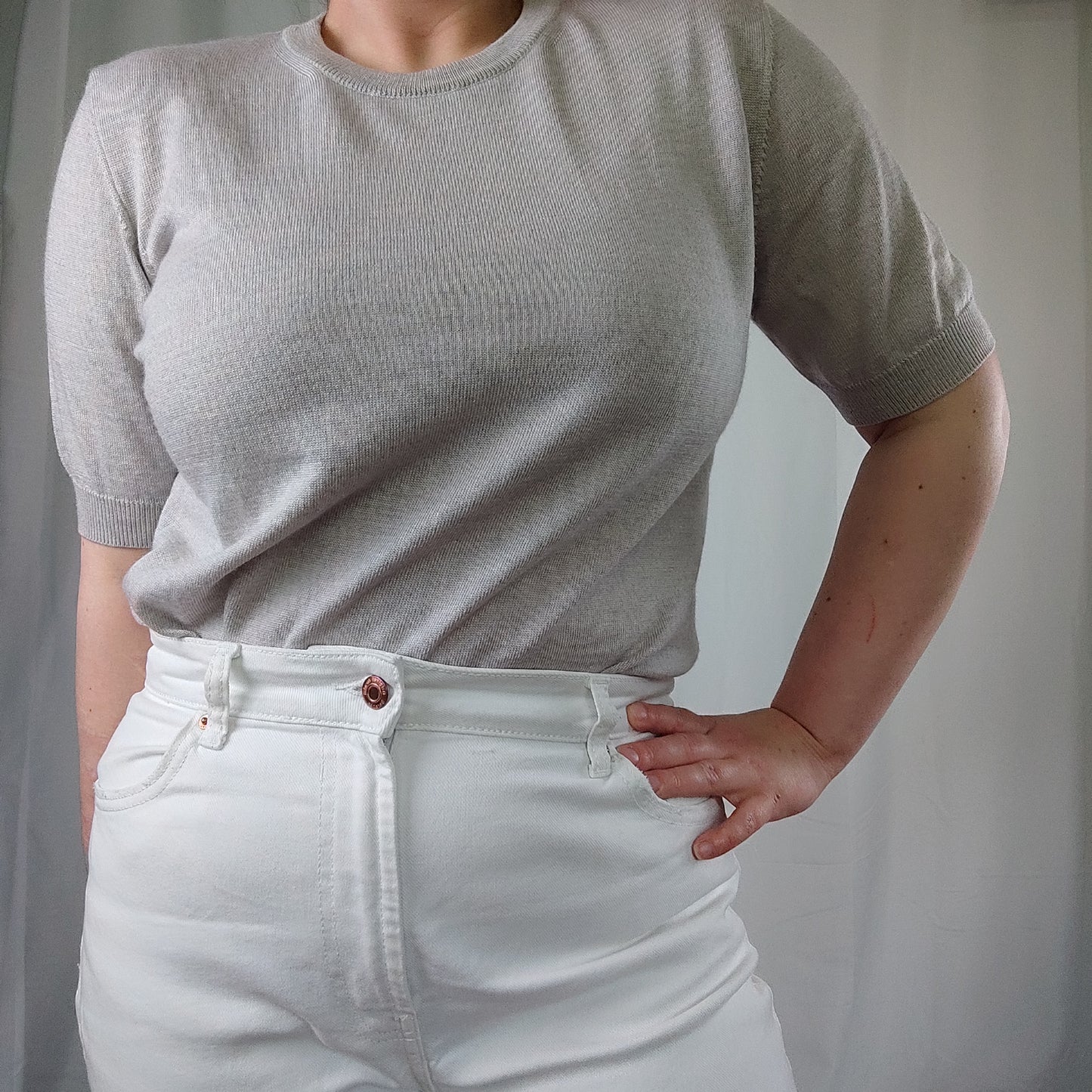 Wool&silk twin-set - L/XL