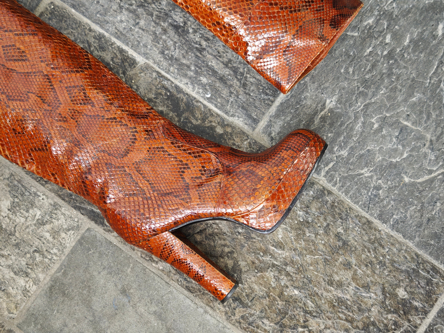 1970s python disco boots - 39