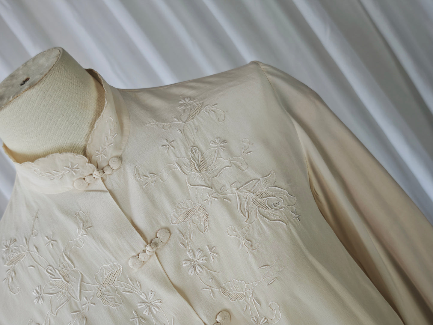 Traditional Chinese silk blouse