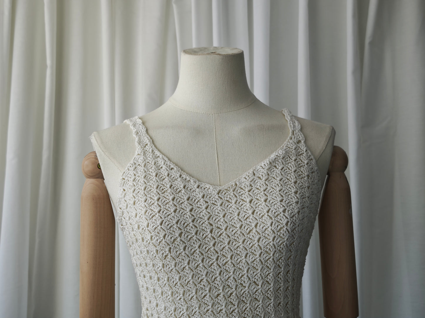 Crochet maxi dress