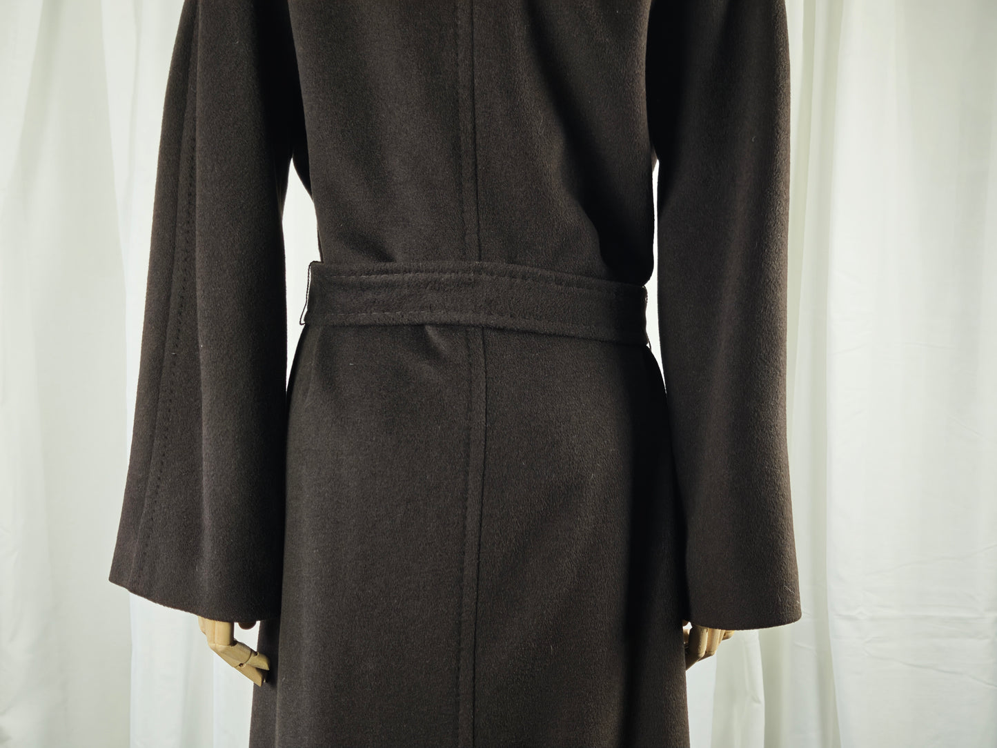 Chocolate brown coat - M/L