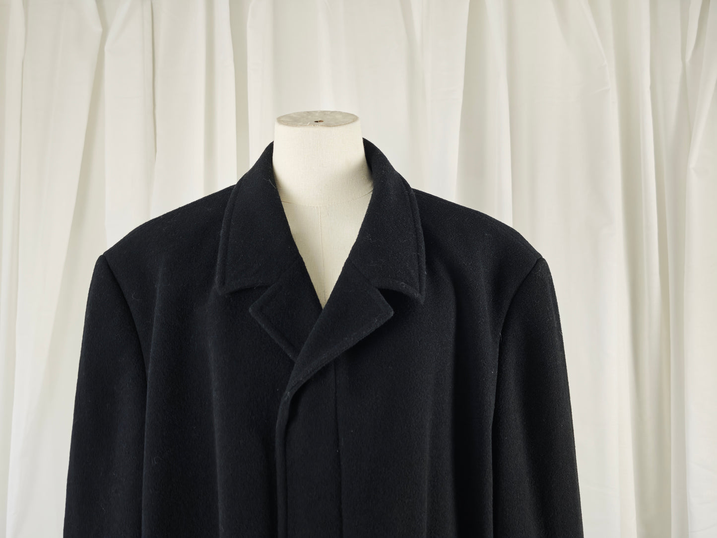 Classic black coat - XL/XXL