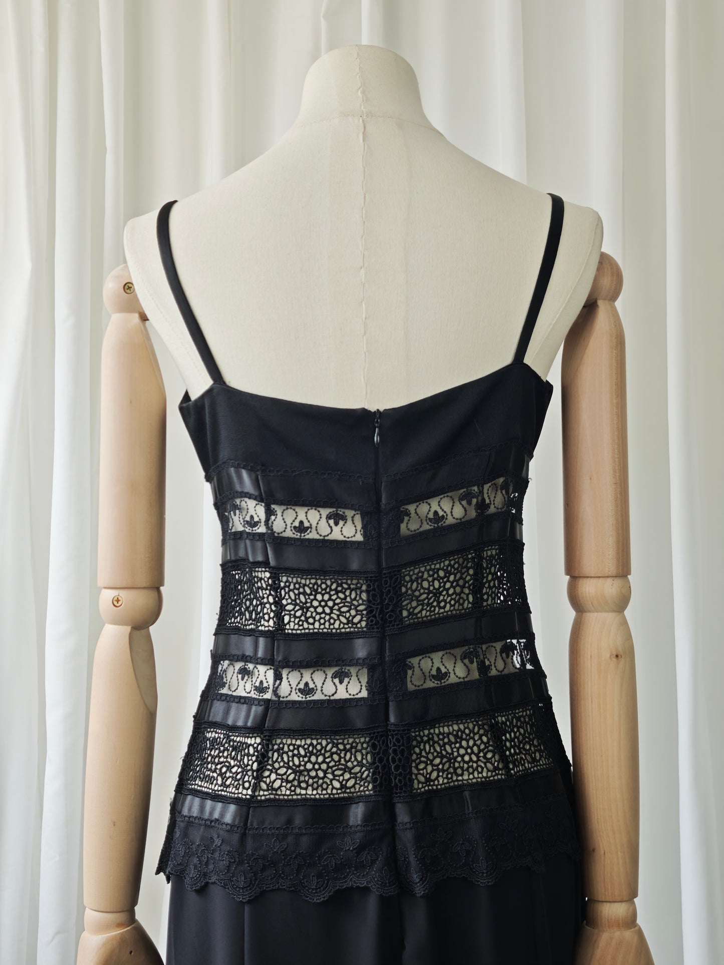 Silk lace dress