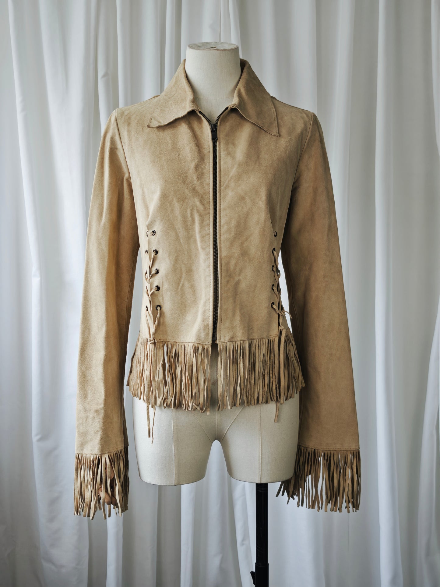 1990's fringe jacket