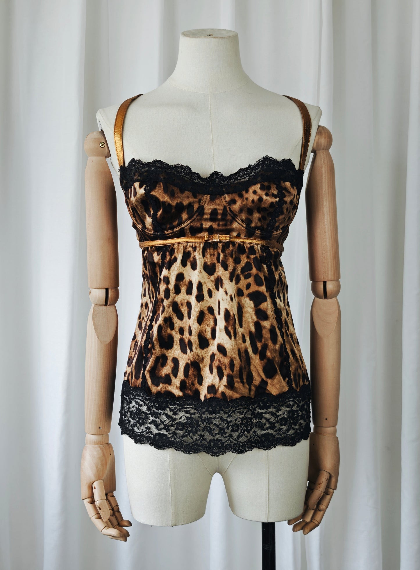 Dolce & Gabbana silk corset