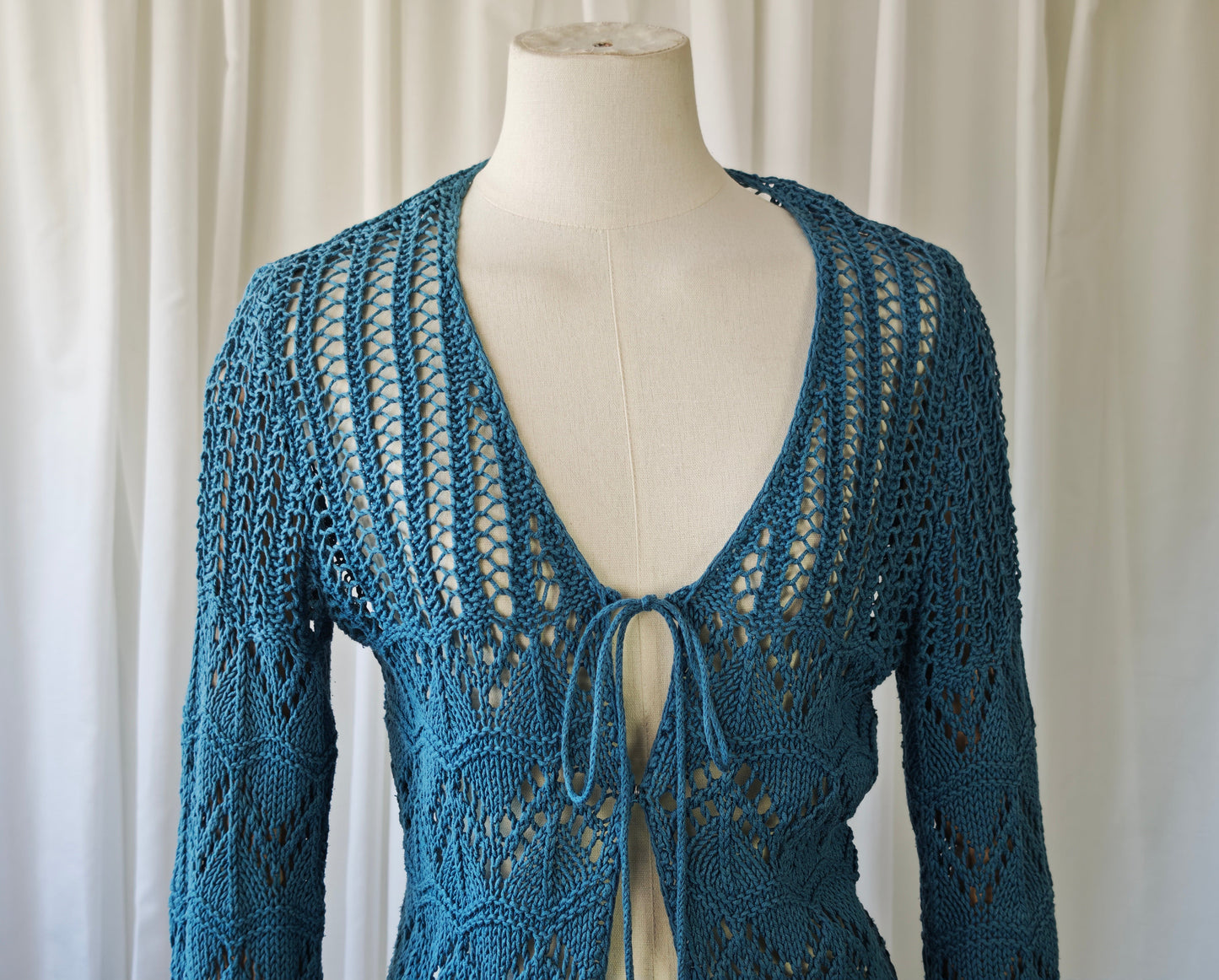 Vintage crochet vest