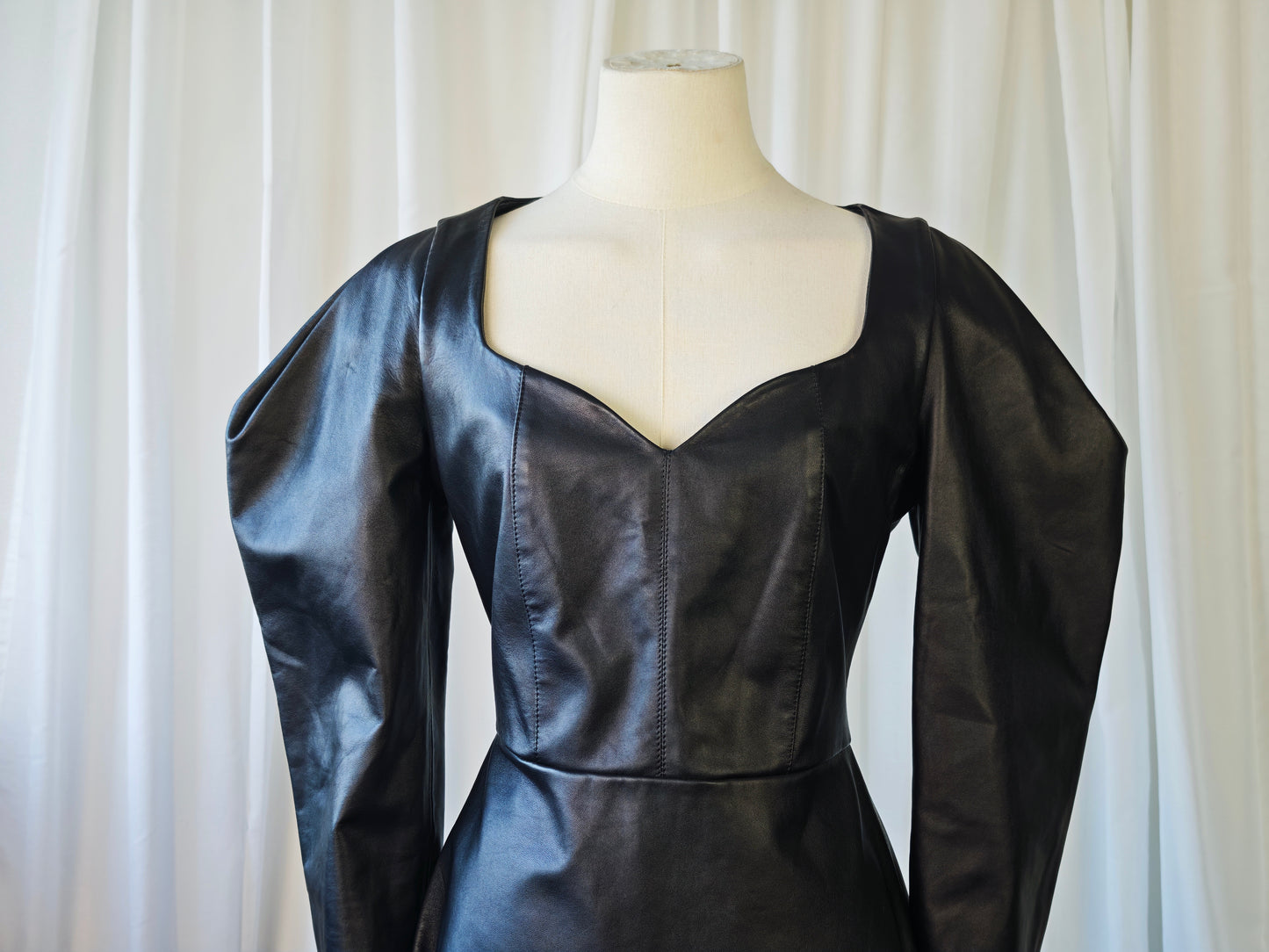 Leather top