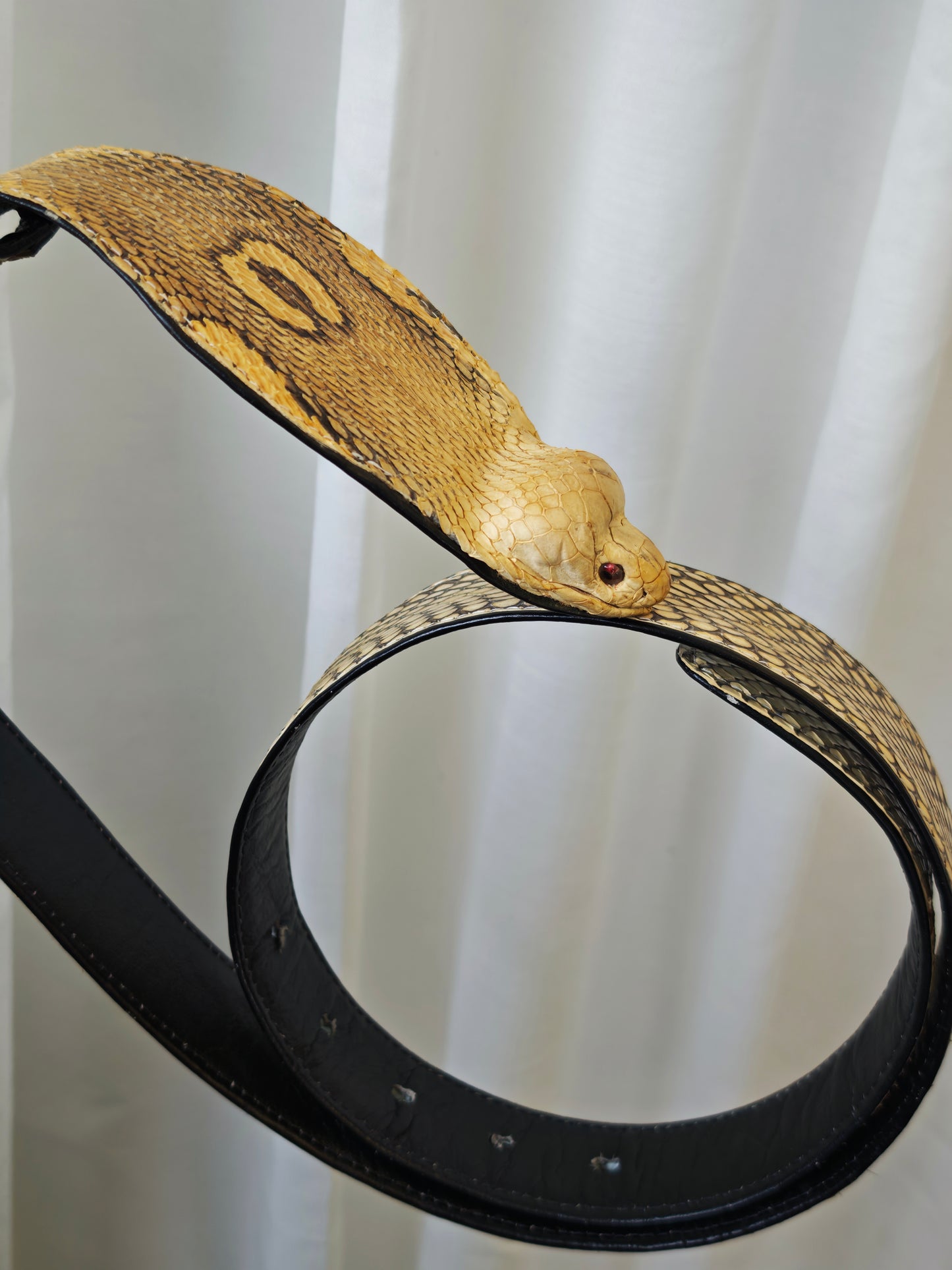 Real cobra belt - 95 cm