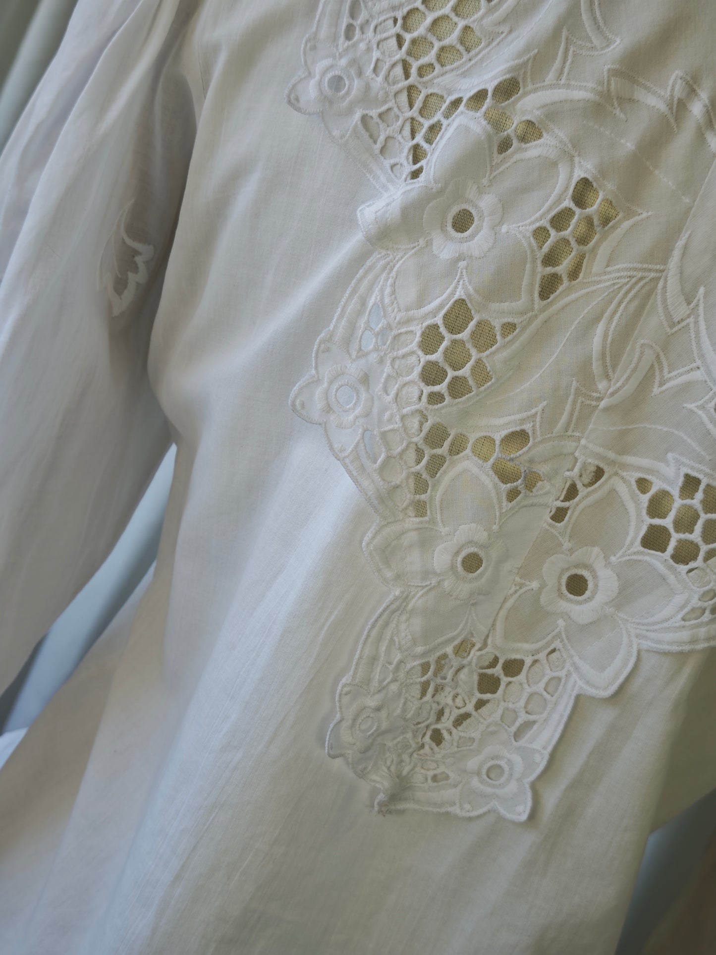 1970's Victorian inspired blouse