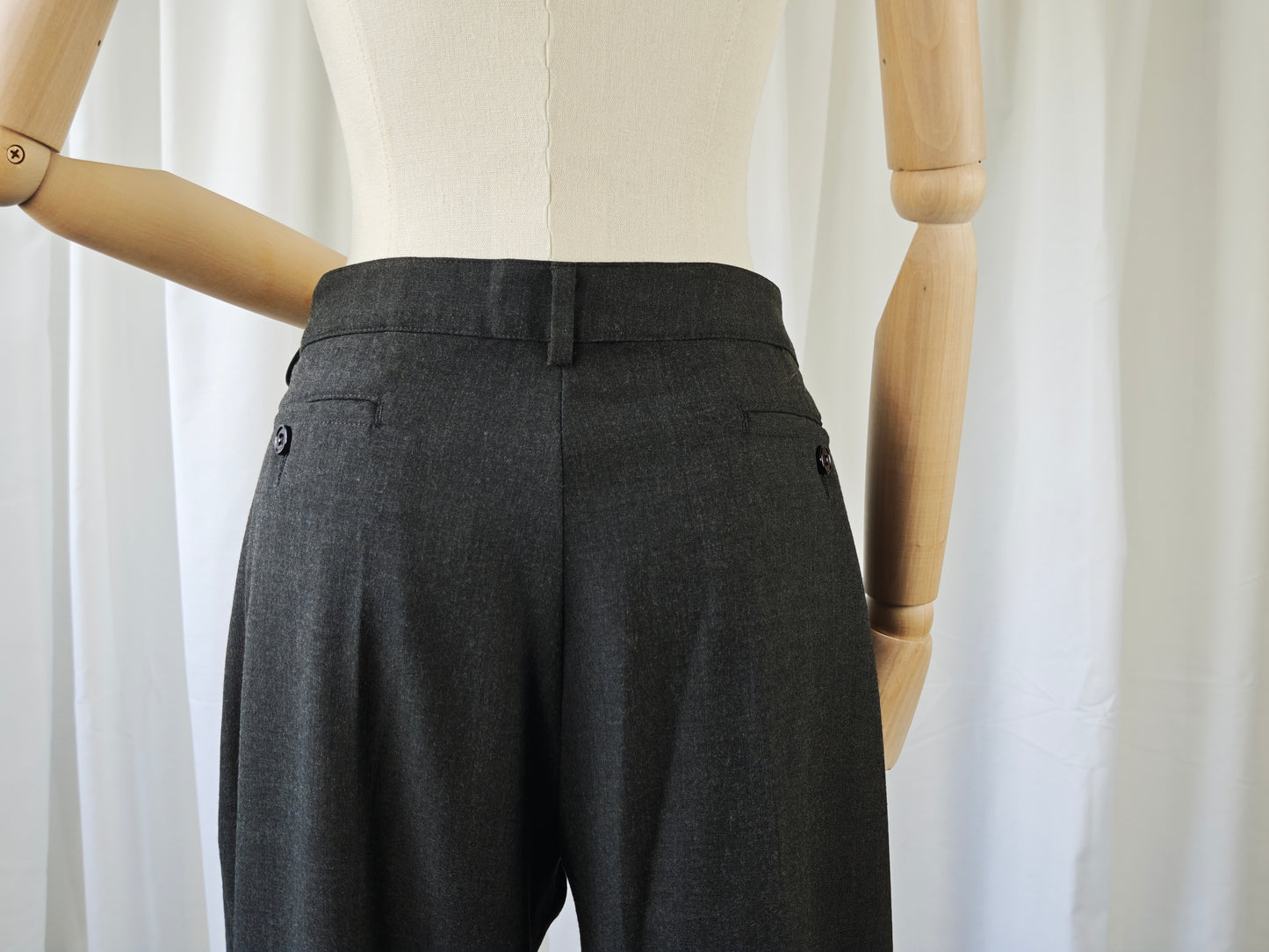Armani wide leg trousers - XL