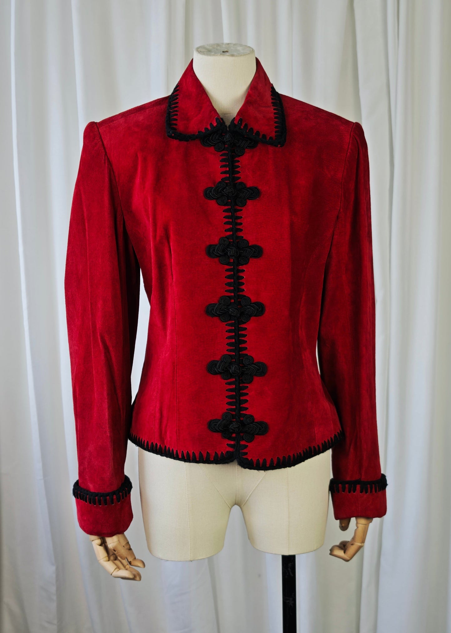 Suède Mandarin jacket