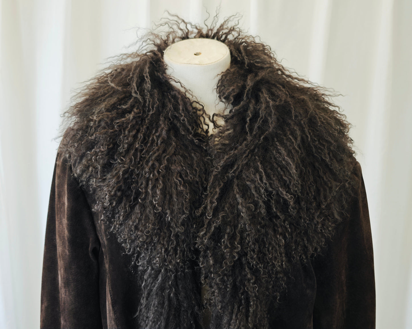Mongolian fur coat