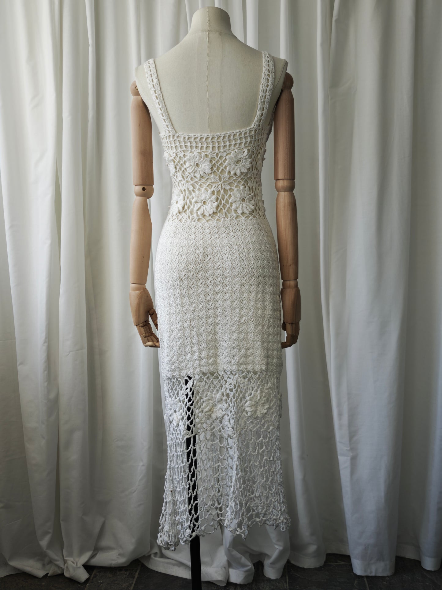 Crochet maxi dress