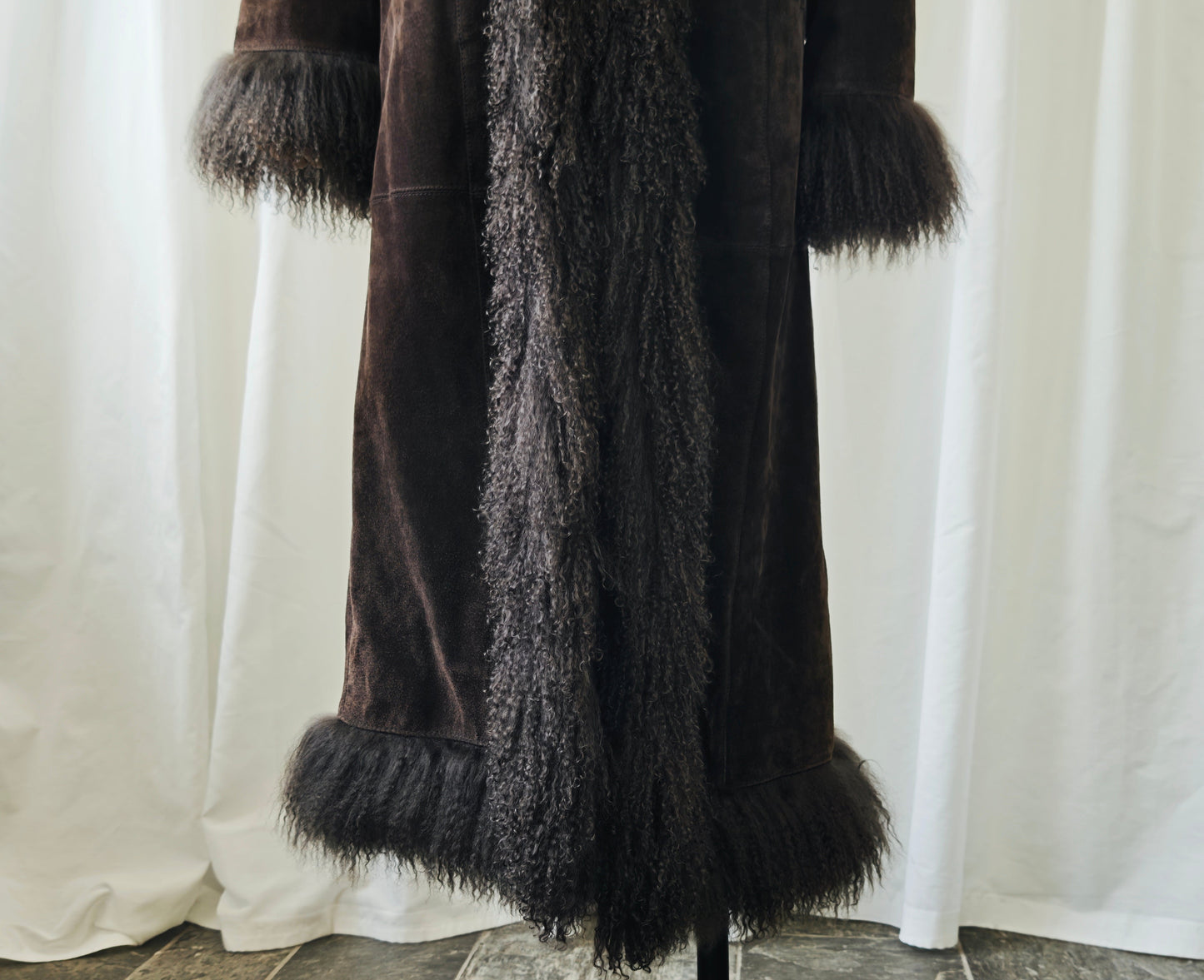 Mongolian fur coat