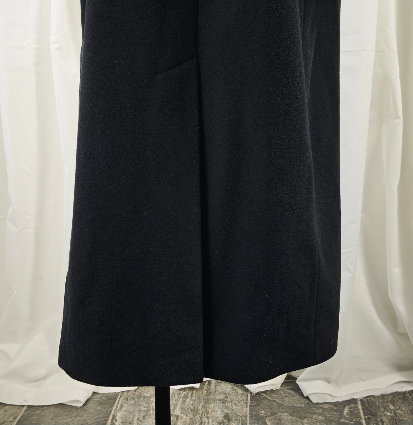 Classic black coat - XL/XXL