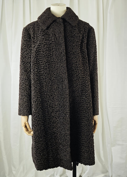 1960's fur coat - S/M (petit)
