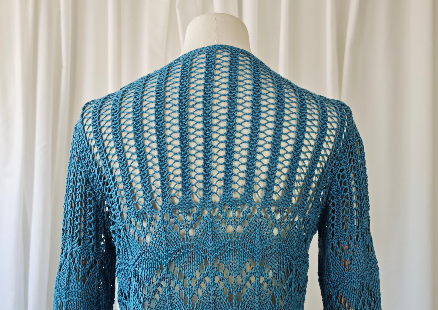 Vintage crochet vest