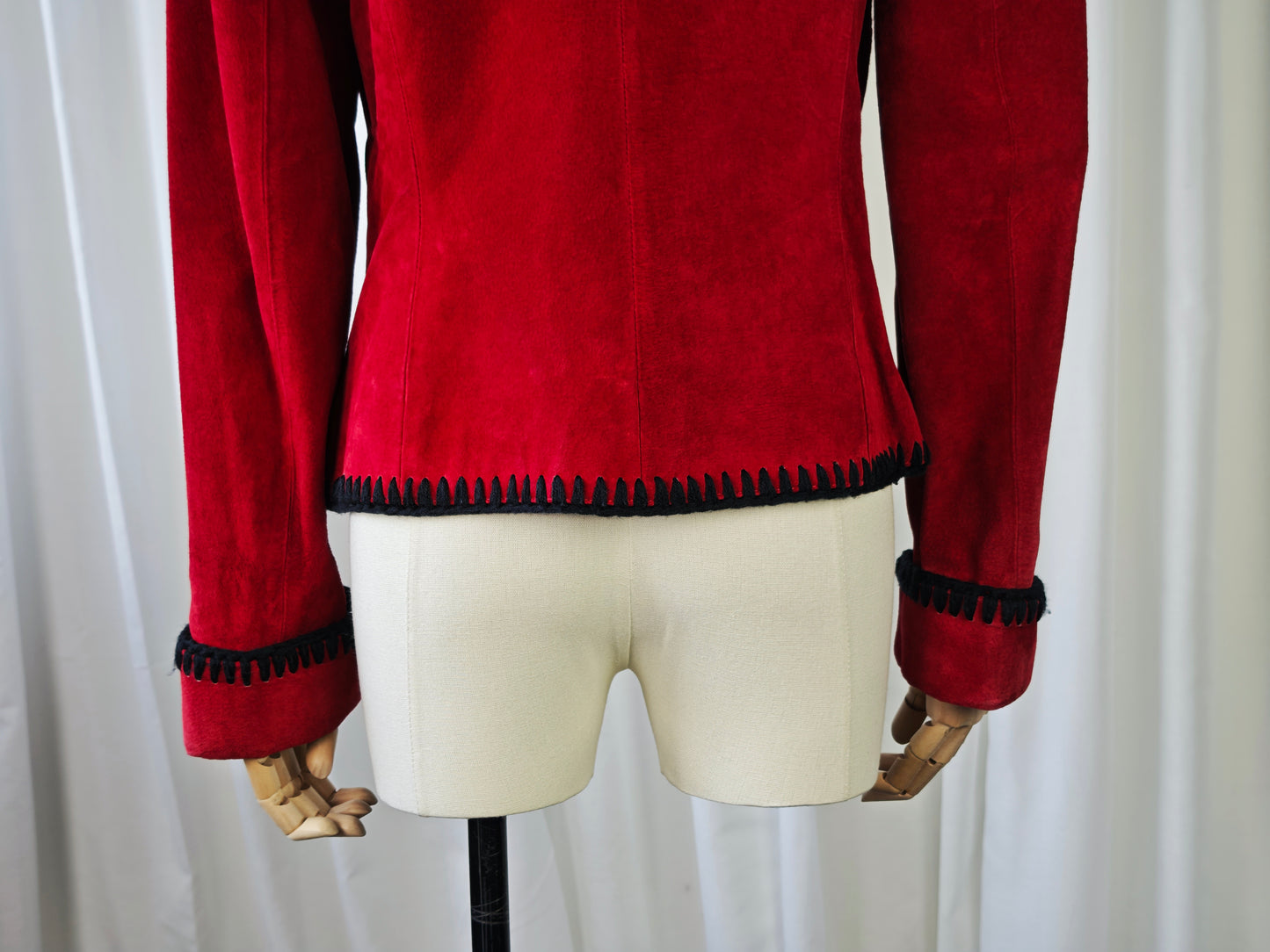 Suède Mandarin jacket