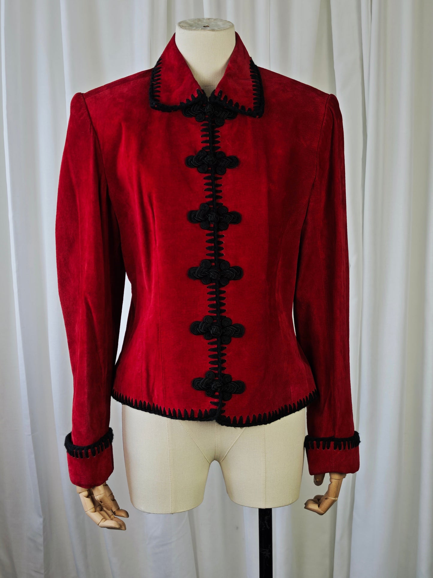Suède Mandarin jacket