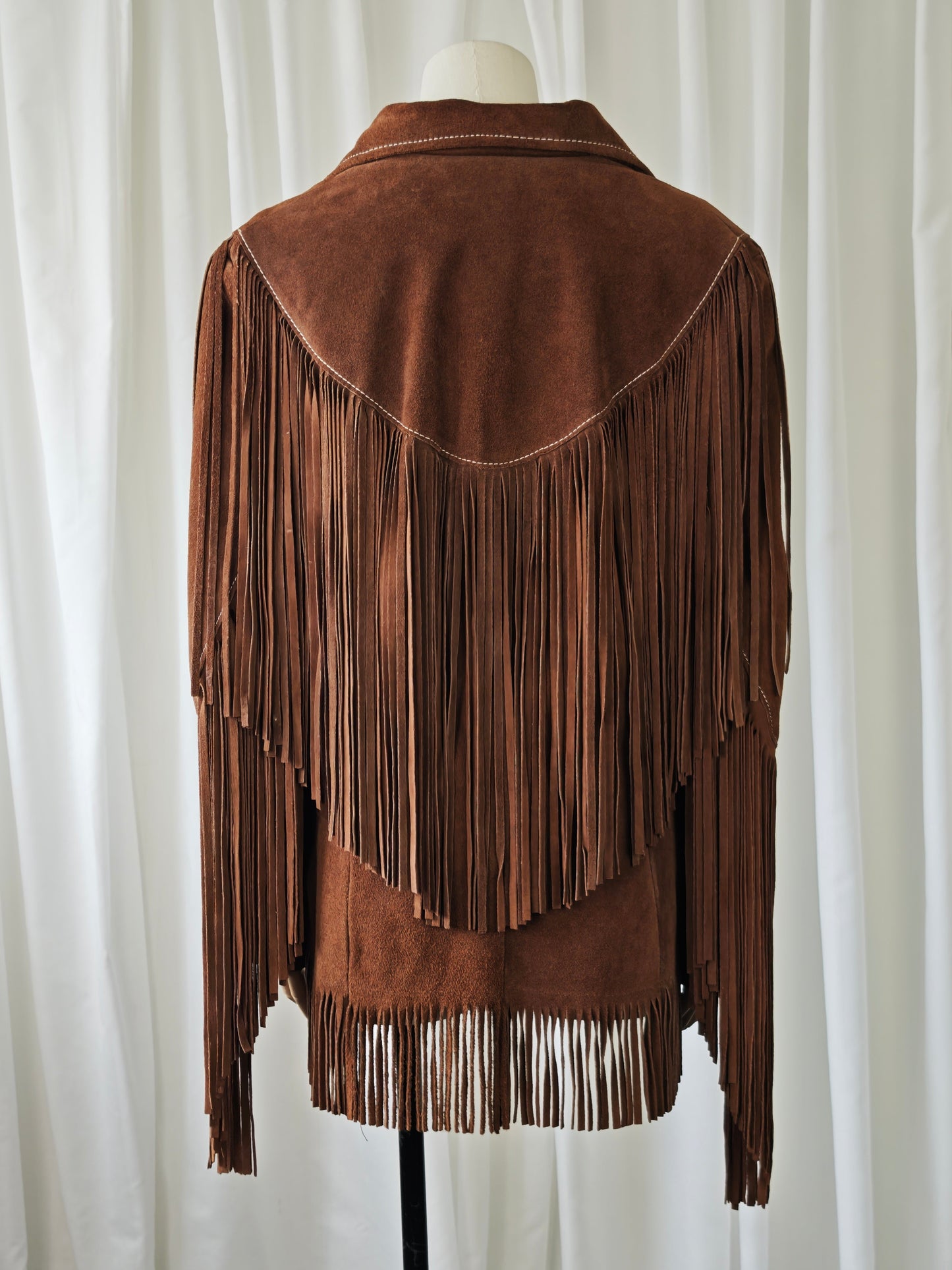 1970's fringe jacket