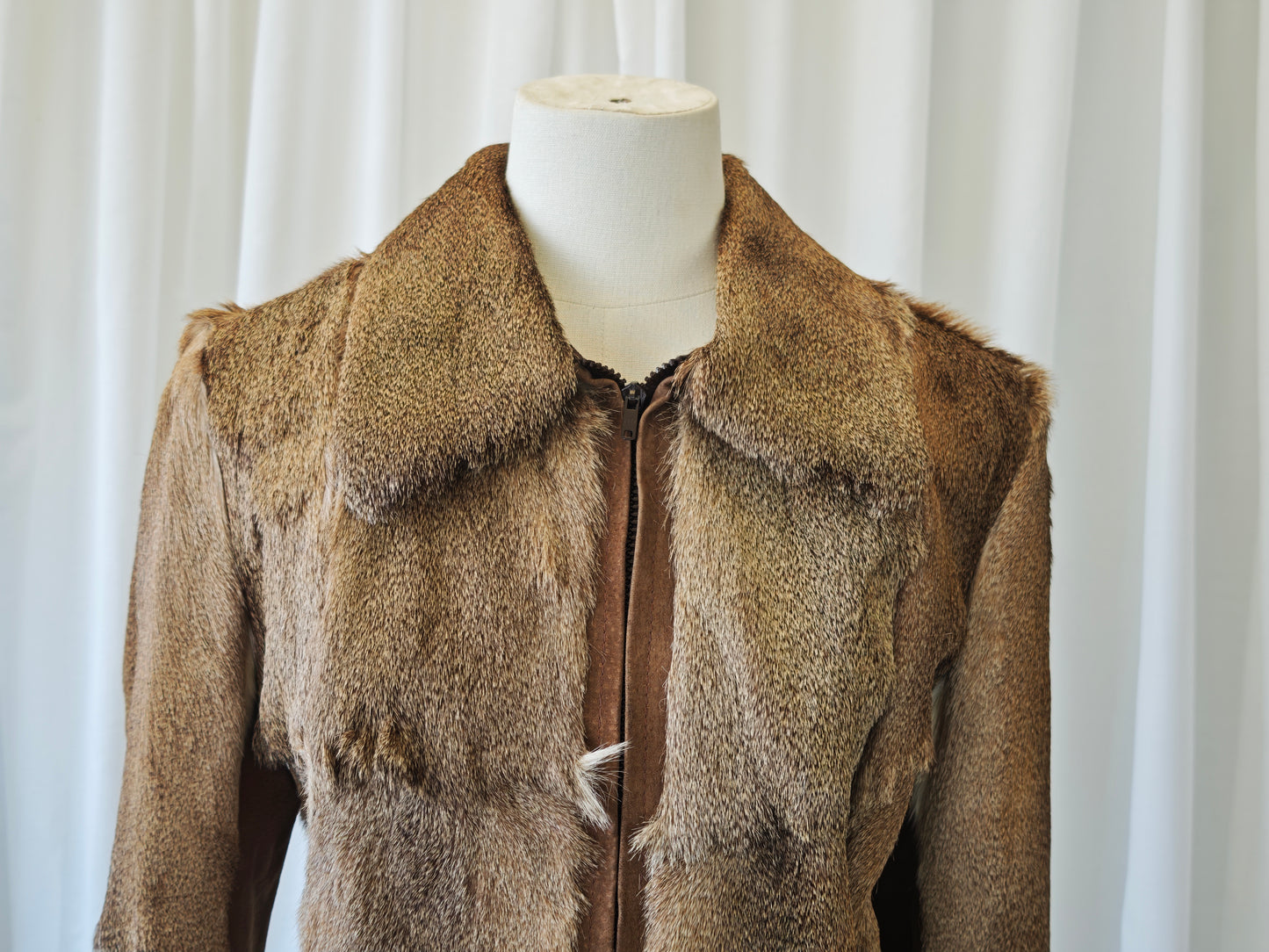 1970's deer fur jacket