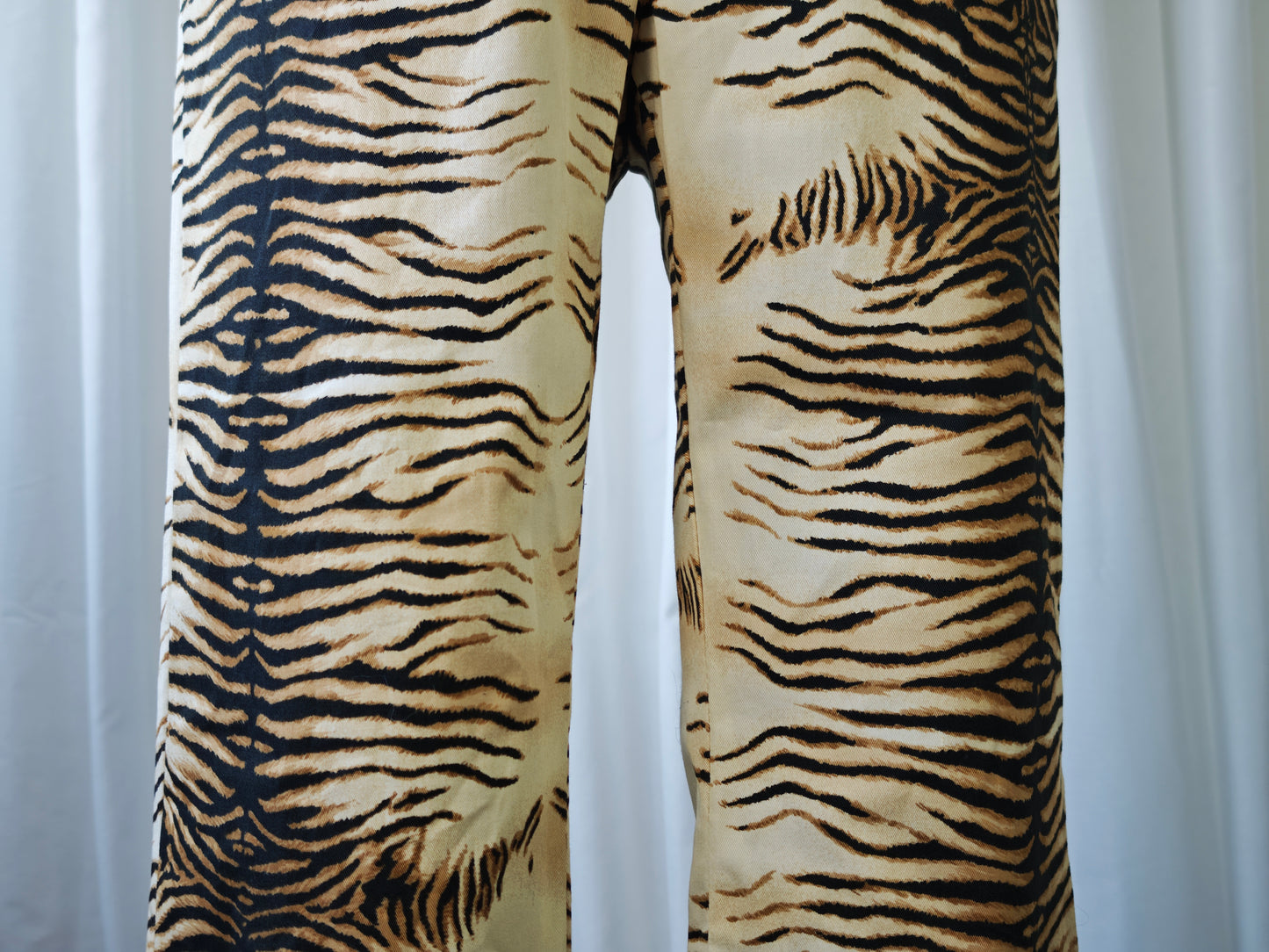 Tiger capri trousers