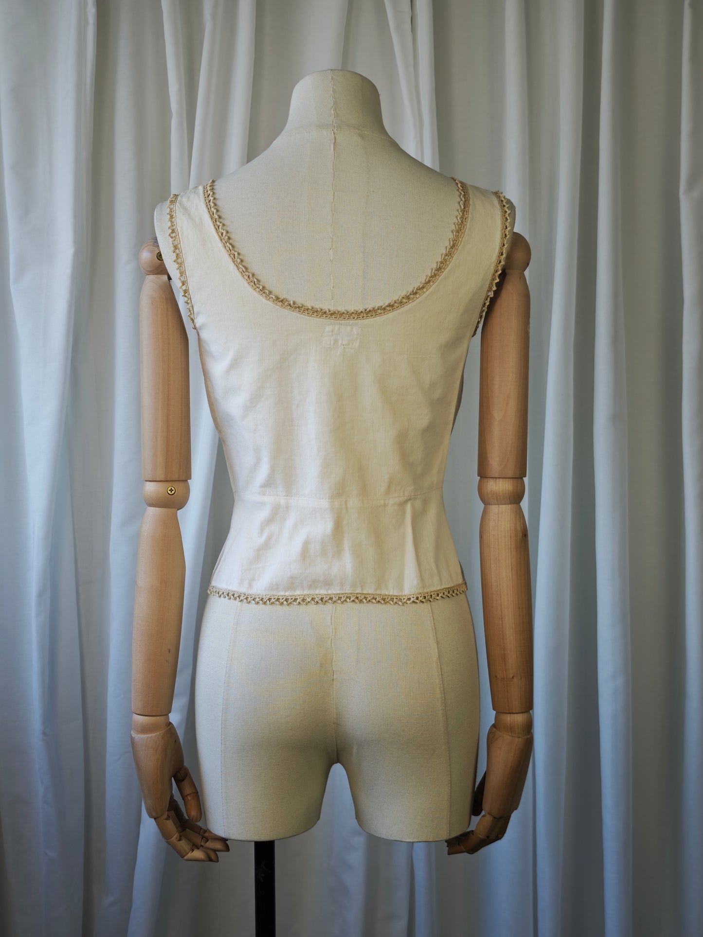 Vintage embroidery top