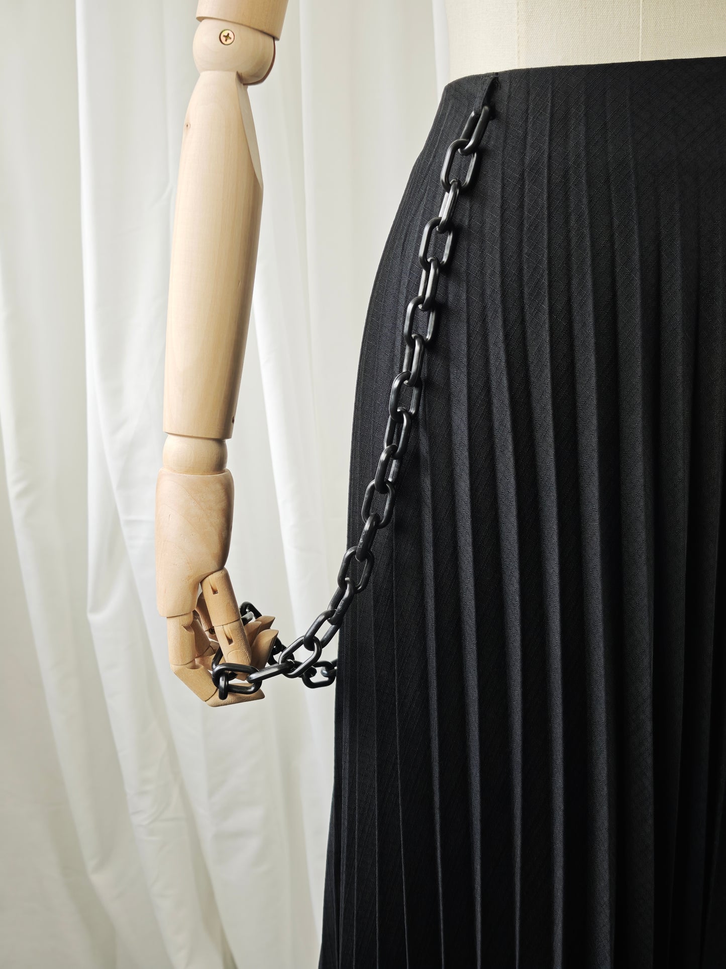 Pleated maxi skirt - M/L