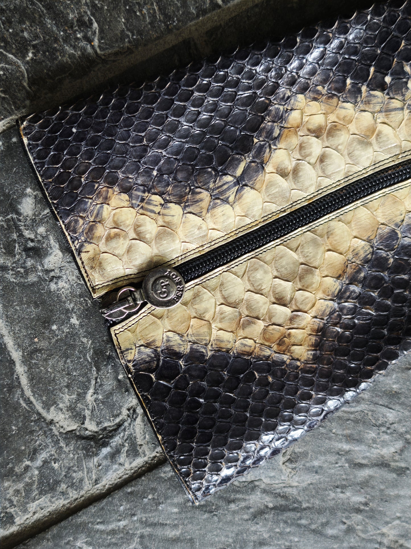 Genuine python boots - 37.5