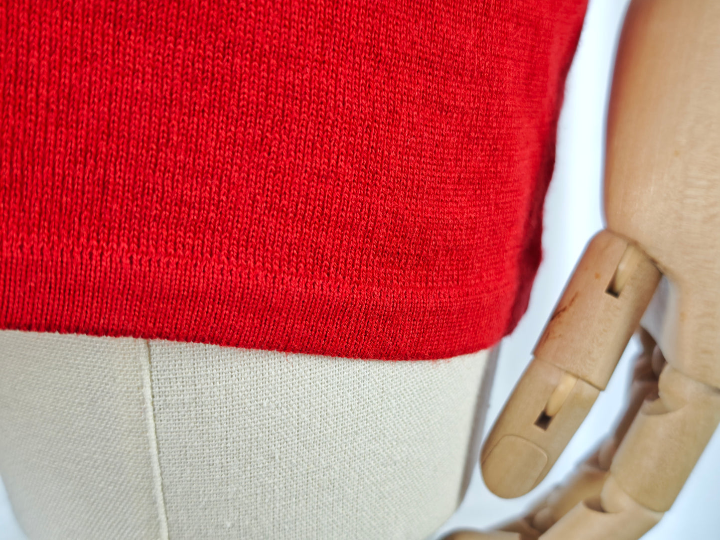 Red wool knit - XL/XXL