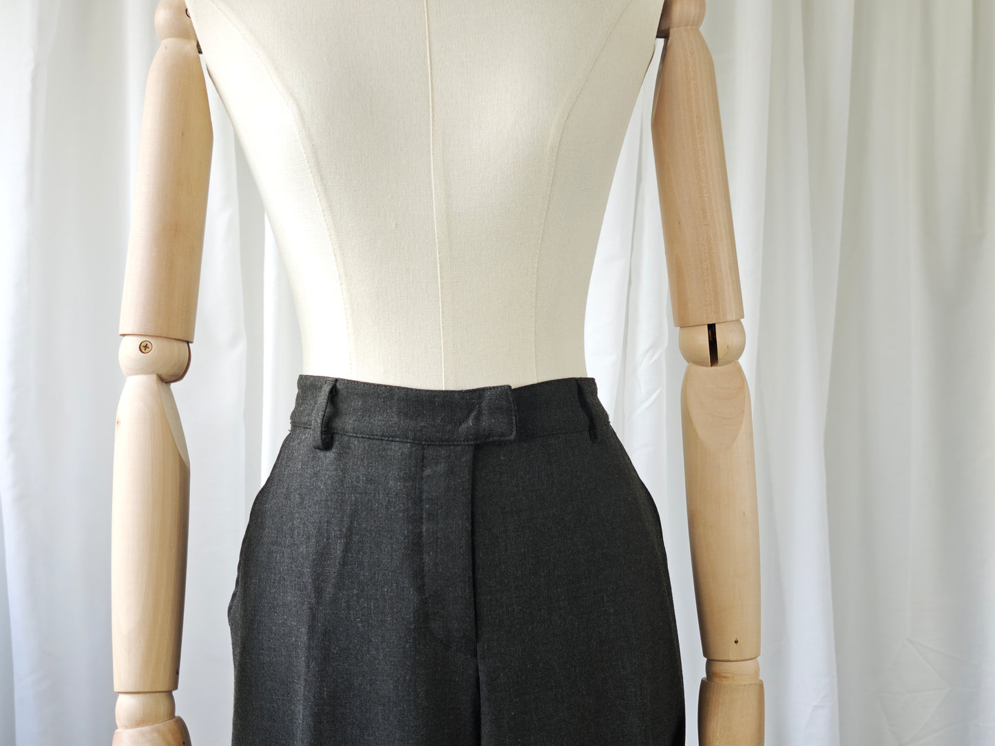 Armani wide leg trousers - XL