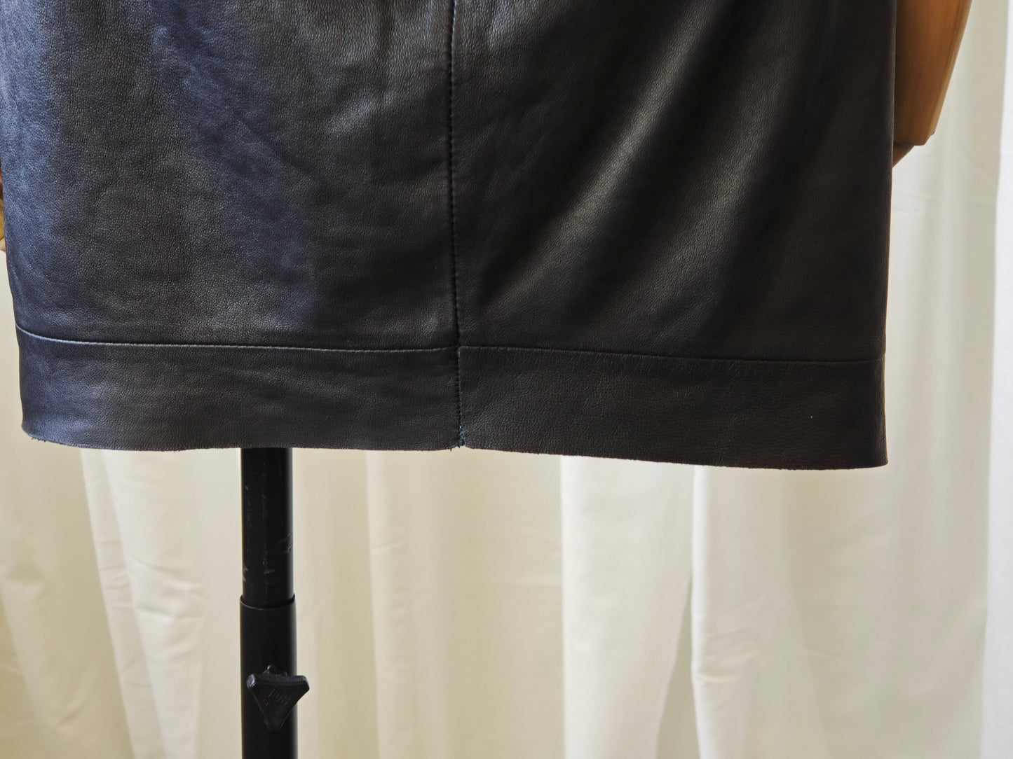 Leather skirt - M