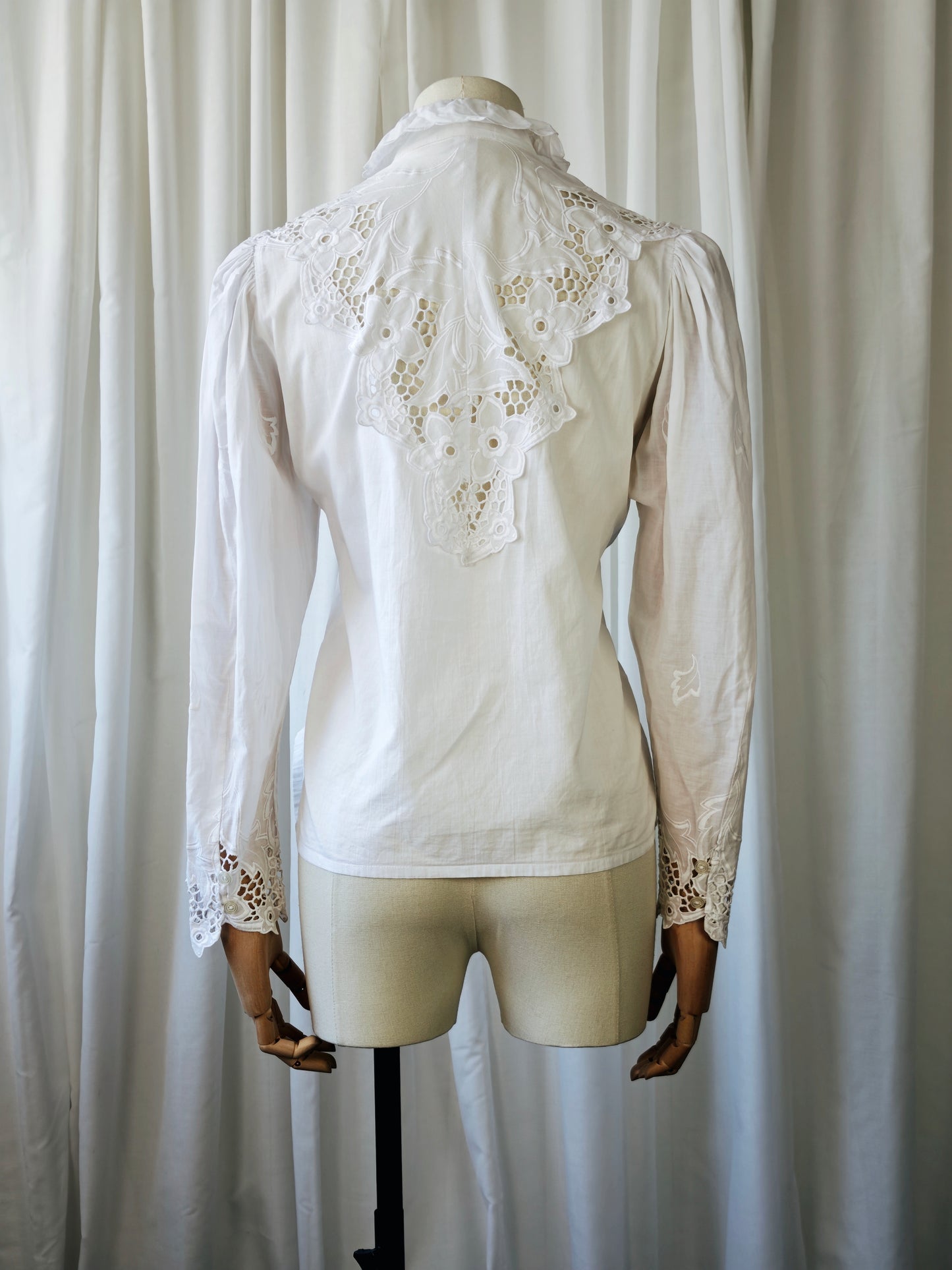 1970's Victorian inspired blouse