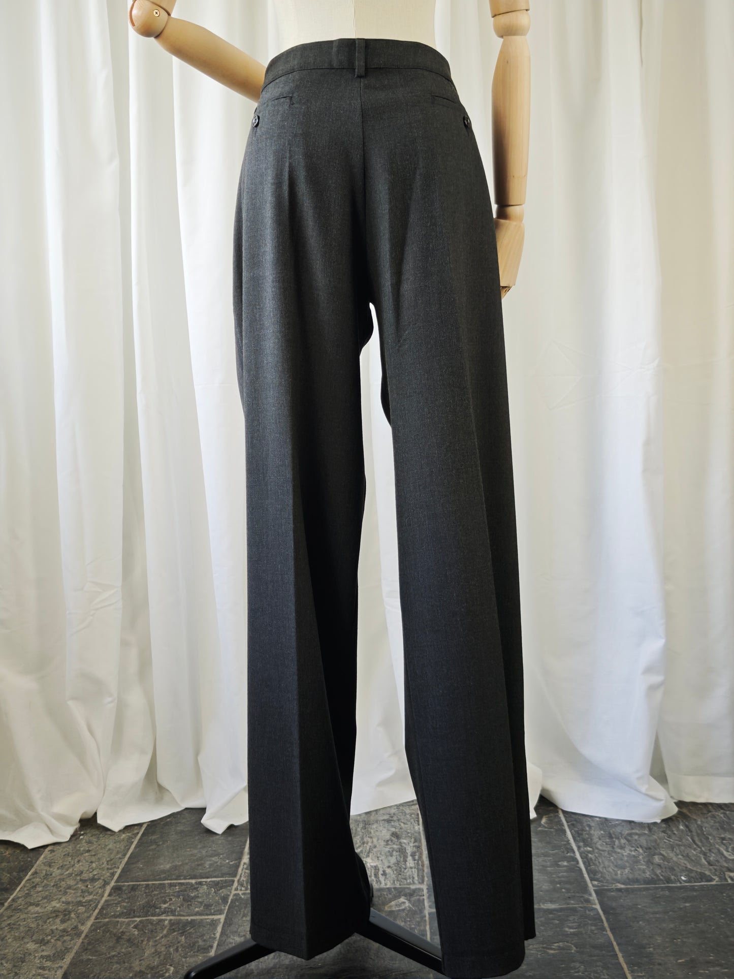 Armani wide leg trousers - XL