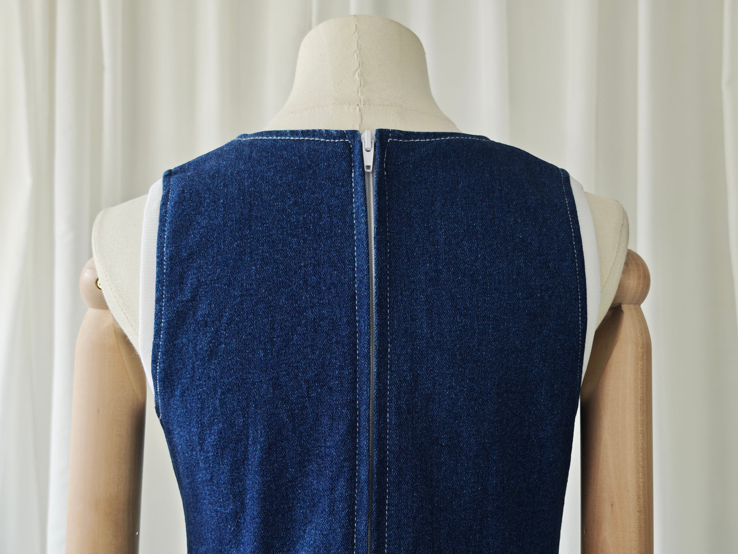 2000's denim jeans dress