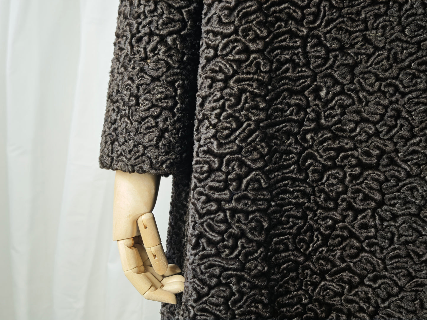 1960's fur coat - S/M (petit)