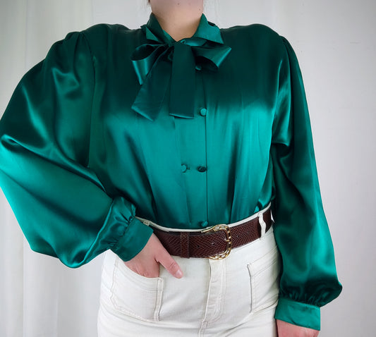 Silk blouse - XL/XXL