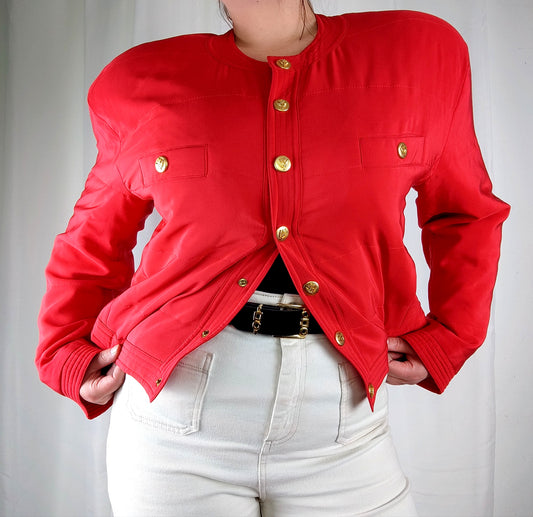 Silk bomberjack -  L/XL